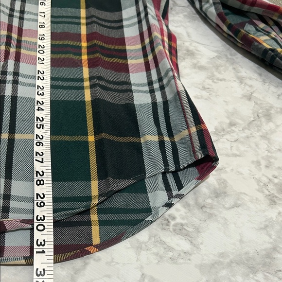 POLO RALH LAUREN MENS FLANNEL  BUTTON DOWN SHIRT PLAID Sz LG - Picture 12 of 14